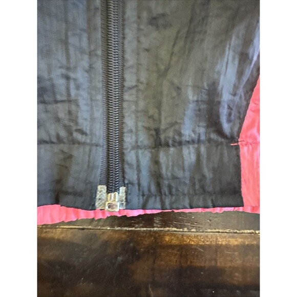 Vintage TRACK & COURT pink stripe Full Zip TRACK JACKET Mens Medium - Picture 10 of 16